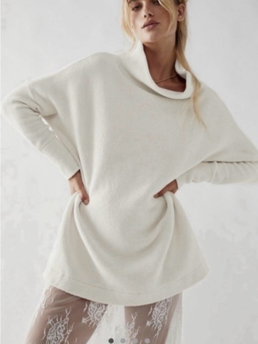 Free People Ottoman Slouchy Sweater Tunic